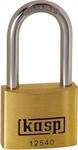 Kasp Messingschloss Premium, 40 mm, hoher B&uuml;gel, gleichschlie&szlig;end, K12540L40A1,