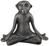 GILDE Deko Tierfigur Skulptur Yoga AFFE Monkey - Moderne Kunst und Dekoraion aus
