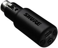 Shure MVX2U XLR-auf-USB-Digitalinterface mit Kopfh&ouml;rerbuchse, integriertem
