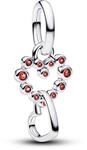 PANDORA Connected hearts 794435C01 Charm Anh&auml;nger