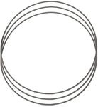 Einhell 3-tlg S&auml;gebandset 1141 x 13mm (Bands&auml;gen-Zubeh&ouml;r, passend f&uuml;r