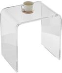 VEVOR Acryl-Beistelltisch 415 x 305 x 460 mm, U-f&ouml;rmiger Acryltisch...