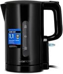 Clatronic&reg; Wasserkocher 1L | 900W | BPA frei | Einhandbedienung 
