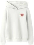 NAME IT M&auml;dchen Nkfbiana Ls SWE Wh Bru Box Ps, Cloud Dancer, 122/128 cm