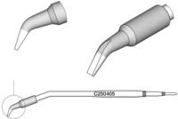 JBC L&ouml;tspitze Serie C250, Mei&szlig;elform, C250405/1,8 x 0,8 mm, gebogen C250405...