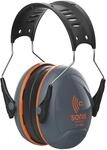JSP SONIS COMPACT Verstellbarer Geh&ouml;rschutz - 32 dB SNR - Grau/Orange -