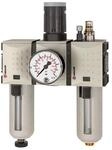 RIEGLER FU 621-1 FUTURA Wartungseinheit dreiteilig mit Polycarbonatbeh&auml;lter,
