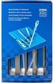 PFERD Werkstattfeilen-Set in PVC-Rolltasche mit Umkarton, 5 Feilen, Kreuzhieb H1,