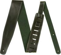 Fender Broken-In Leather Guitar Strap - Green 2.5'