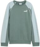 Puma M&auml;dchen Puma Sport Crew TR G Crew-Sweatshirts, Green Moon,