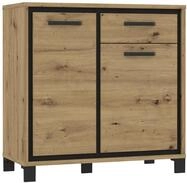 Forte TRONDHEIM Sideboard mit 1 Schublade und 2 T&uuml;ren, Holzwerkstoff, Artisan