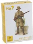 H&auml;T 008293 - Plastikmodellbausatz, 1/72 WWI Britische Infanterie,Tropen, Olive
