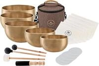 Sonic Energy Klangschalen Yoga Nidra Set &ndash; 400/500/600/700/750 g &ndash; F&uuml;r