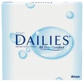 Focus Dailies All Day Comfort Tageslinsen | 90 Stk | -05.25 dpt | Weiche...