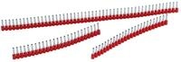 Jokari T60110 Aderendh&uuml;lse 1 mm&sup2; Rot 500 St.