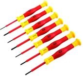C.K VDE Pr&auml;zisionsschraubendreher Satz, 7-teilig, Leichtes drehen, Langlebiges