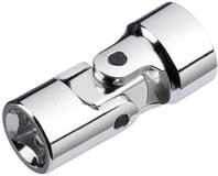 KS Tools 150.1716 3/8" Getriebe 12-kant-Stecknuss mit Gelenk, 16 mm