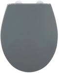 WC-Sitz Mod. Ostuni grauer bruchstabiler Thermoplast mit Easy Close...
