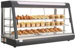 VEVOR 3-st&ouml;ckige W&auml;rmetheke 180 L, Warmhaltevitrine 1600 W, Warmhaltetheke...