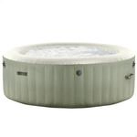 Intex 6-Personen Olivgr&uuml;n Rund Bubble Spa Set 28428NP (Aufgeblasen 216 cm x 71 cm)