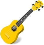 Classic Cantabile Sopran Ukulele US-100 - Einsteiger Ukulele mit warmem Klang,