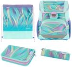 herlitz Schulranzen Set 4-teilig Loop Minty Love Pastell 17 L Ergonomischer...