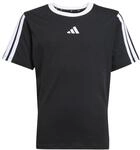 adidas M&auml;dchen Essentials Shirt, Black/White/White, 9-10 Years