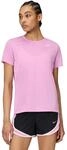 Nike Dri-Fit T-Shirt F&uuml;r Damen, Lt Magenta/White, DX0687-504, XS
