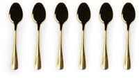 Excelsa Gold Kaffeel&ouml;ffel, Edelstahl, 14,5 cm, 6 St&uuml;ck