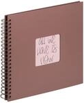 walther design Spiralalbum 30x30 cm Fun Mocha Mousse SA-110-MM