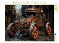 CALVENDO Puzzle Dampfgefl&uuml;ster Gleiter | 1000 Teile Lege-Gr&ouml;&szlig;e 64 x 48 cm