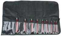 KS Tools 129.2107 Rundlocheisen-Satz, 9-tlg.
