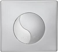 Cornat Design Bet&auml;tigungsplatte AP32 - Elegante Dr&uuml;ckerplatte in mattchrom -