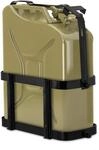 Relaxdays Kanisterhalterung Auto, f&uuml;r 10 & 20 L Reservekanister, Halter