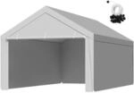 VEVOR Carport-Ersatzdach, 3,65x6,09 m, tragbare Garagenzeltplane mit...