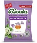 Ricola Holunderbl&uuml;ten, 75g Beutel Original Schweizer Kr&auml;uter-Bonbons mit 13