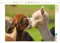 CALVENDO Puzzle Alpakafohlen | Lege-Gr&ouml;&szlig;e cm Foto-Puzzle f&uuml;r gl&uuml;ckliche...