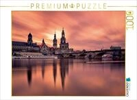CALVENDO Puzzle Dresdner Altstadt 1000 Teile Puzzle quer | Lege-Gr&ouml;&szlig;e cm