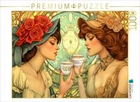 CALVENDO Puzzle L'&eacute;poque de l'Art Nouveau | 1000 Teile Lege-Gr&ouml;&szlig;e 64 x 48 cm
