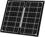 LogiLink PA0339 - faltbares/ausklappbares Solarpanel f&uuml;r Unterwegs mit max....