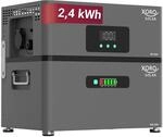 XORO SOLAR Atlas-D, 2400 Wh AC-gekoppelter Solarspeicher f&uuml;r Balkonkraftwerk...