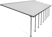 Canopia by Palram Terrassen&uuml;berdachung Alu Feria 4X12.75 Polycarbonat
