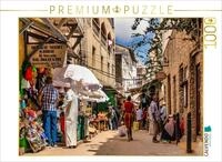 CALVENDO Puzzle Die Hauptstra&szlig;e in Lamu-Stadt | 1000 Teile Lege-Gr&ouml;&szlig;e 64 x...