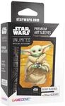 Gamegenic, Star Wars: Unlimited Premium Art Sleeve &ndash; Grogu, 60 Art Sleeves + 2