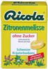 Ricola Zitronenmelisse, 50g Böxli original Schweizer Kräuter-Bonbons mit 13