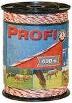 Kerbl Profi Weidezaunlitze 9x0,30 TriC, 400m, wei&szlig;/rot