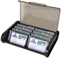 Exacompta 68114D Visitenkartenbox (f&uuml;r 400 Visitenkarten) 1 St&uuml;ck...