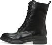 Marc OߴPolo Damen Stiefeletten aus Leder zum Schn&uuml;ren, Schwarz (Black), 36