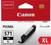 Canon Originaltinte CLI-571XL BK, Größe XL, Schwarz, Recyclebare Verpackung