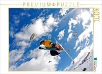 CALVENDO Puzzle EIN Motiv aus dem Kalender Snowkiting 1000 Teile Puzzle quer 